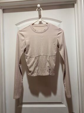 Vuori Long Sleeve Pose Corset Top Women XS Long Sleeve
